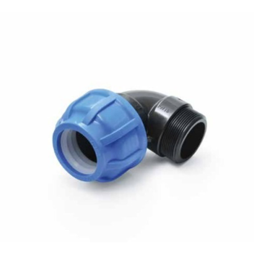 20x1/2" MAVİ KAPLİN ERKEK DİRSEK